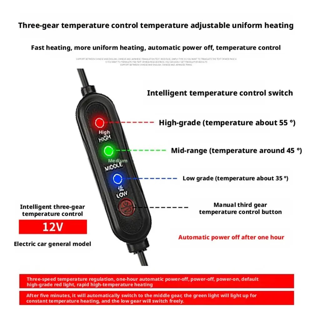 Motorcycle Heated Grips USB 12 - Handlebar Grip Heated review and price