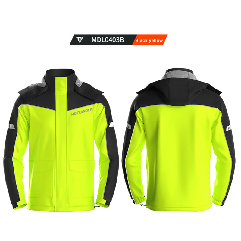 MOTOWOLF Motorcycle Raincoat A - Motorcycle Gear Mens review and price