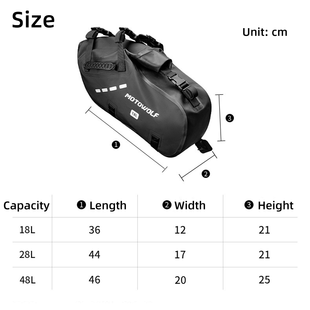 Waterproof Motorcycle Saddle B - Motorcycle Gear Backpack review and price
